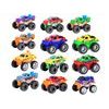 Auto terénní 7,5-8,5cm kov na volný chod 12druhů v krabičce 12ks v DBX