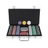 Poker set v kufříku - 300 žetonů