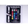 RGB LED autožárovky W5W T10 s dálkovým ovládáním, 2ks
