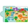 2Kids Toys Magnetická hra Třídění barev s dinosaurem