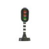 Kids Globe Traffic semafor 13cm na baterie se světlem + 3 značky v krabičce