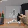 Akrylová osvětlovací tabule LED se 7 značkami - LUMOBOARD