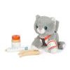 small foot Plyšová kočka s pečovatelskou sadou