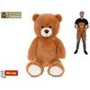 Plush Friends medvěd plyšový 80cm tmavě hnědý 0m+
