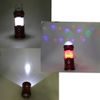 Solární LED kempingová svítilna s efektem stroboskopu