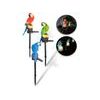 LED solární lampa papoušek - 42 cm- zelený