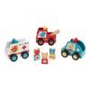 Petit Collage Záchranářská autíčka s figurkami
