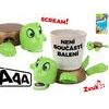 Želva/podtácek 18cm na baterie se zvukem na kartě
