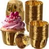 Sada zlatých košíčků na muffiny - 50 ks
