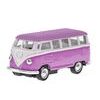 Kinsmart Autobus VW Classical 1962 1:64 7cm kov zpětný chod 3barvy 12ks v DBX