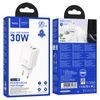 Gentle PD30W dual port adaptér BÍLÝ