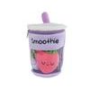 Fluffy Menu smoothie nápoj 25cm plyšový s ovocem 3ks 3barvy 0m+