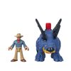 Sada se Stegosaurem a Dr. Alanem Grantem - Imaginext Jurassic World Fisher Price