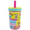 Bezpečný plastový kelímek 370 ml - Minnie Mouse Flower Power