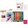 DELI Pastelky aquarelové 24barev Color Emotion