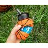 Skládací silikonová láhev - Basketbal