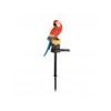 LED solární lampa papoušek - 42 cm- zelený