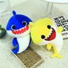 Baby Shark plyšový na baterie se zvukem- modrý