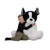 Plush Friends francouzský buldoček plyšový 78cm sedící 0m+
