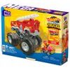 Monster Truck Stavebnice Hasičské Auto - MEGA Hot Wheels