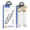 4v1 USB HUB Type-C na USB3.0+USB2.0*3