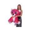 Plush Friends Star Sparkle leopard Rainbow plyšový barevný 70cm sedící 0m+