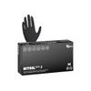 Nitrilové rukavice NITRIL IDEAL3 100ks, nepudrované, černé, vel. M, 3.5 g
