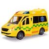 Auto ambulance CZ 21,5cm 1:20 na setrvačník na baterie se světlem a zvukem v krabičce