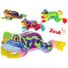 Žába plyšová 20cm na baterie se zvukem 4barvy 0m+