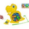 Hra ryby dinosaurus 15cm magnetická 3barvy na kartě