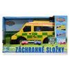 2-Play Traffic Auto ambulance CZ design 13,5cm na baterie volný chod se světlem a zvukem v krabičce