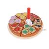 Dřevěná pizza - sada