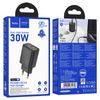 Gentle PD30W dual port adaptér ČERNÝ