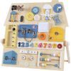 2Kids Toys Activity board Senzorická deska Domeček