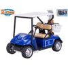 2-Play Traffic golfový vozík 10cm kov zpětný chod s golfovými holemi v krabičce
