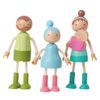 2Kids Toys Sada nábytku s rodinou 5 v 1