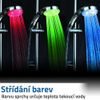 LED svítící sprcha
