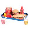 Fast food set s podnosem 26x19cm 26ks v sáčku