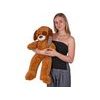 Plush Friends pes plyšový 80cm tmavě hnědý 0m+