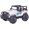 Jeep policejní 22,5cm na setrvačník v krabičce