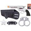 Western set - kolt klapací 19cm s pouzdrem a doplňky 5ks na kartě