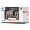 Zoolandia zebra s mládětem 5-12cm v krabičce