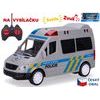 R/C auto policie CZ 17cm 27MHz plná funkce na baterie se světlem a zvukem v krabičce
