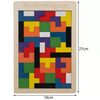 Dřevěné logické puzzle