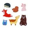 2Kids Toys Dřevěné puzzle Lesní zvířátka propojitelné