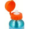 Hliníková láhev na pití Prasátko Pepa 400 ml - oranžová/modrá
