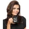 Dvoustranný hrnek s příslovím "Have a Nice Day" - ČERNÝ