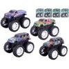 Monster truck 10cm kov na setrvačník 8druhů na kartě