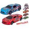 Auto driftující 17,5cm kov na setrvačník 2druhy 3barvy 6ks v DBX