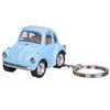 Kinsfun Volkswagen Beetle kov 5,5cm zpětný chod/přívěsek na klíče 4barvy 12ks v DBX